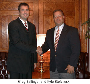 Greg Ballinger and Kyle Stofcheck